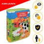 Книга Монтессори с сенсорными игрушками, 28006-ДЛЯ МАЛЫШЕЙ (~0-5 лет)-bebis.lv