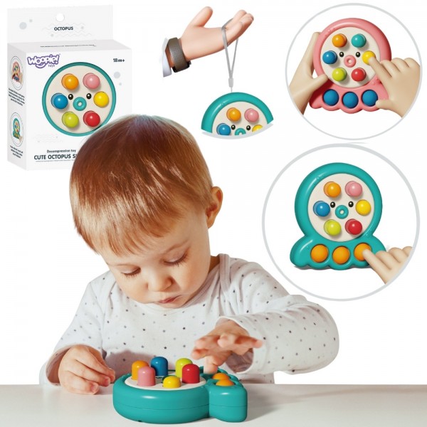 WOOPIE Arcade Game Stick Mole String-MAZUĻIEM (~0-5 gadi)-bebis.lv