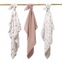 Muslin diaper set SUPER SOFT (3 pcs.) 348/18-Gultas veļa un piederumi-bebis.lv