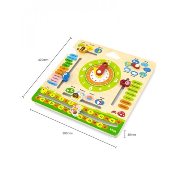 Educational Calendar Learning English 44538-Rotaļlietas-bebis.lv