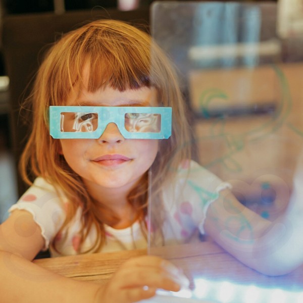 Magic 3D LED zīmēšanas tāfele 53354-Rotaļlietas-bebis.lv