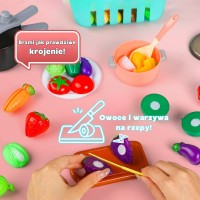 WOOPIE Kitchen Accessories Set Cooking Toy 108 pcs