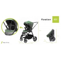 Ratiņi FOSTER green 