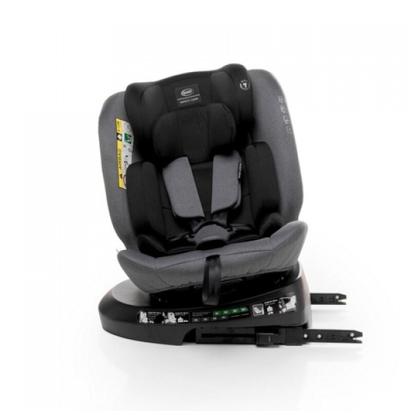 Автосиденье MATT-FIX graphite, 40-150 cm (Isofix)-Детские автосиденья-bebis.lv