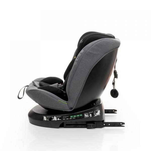 Автосиденье MATT-FIX graphite, 40-150 cm (Isofix)-Детские автосиденья-bebis.lv