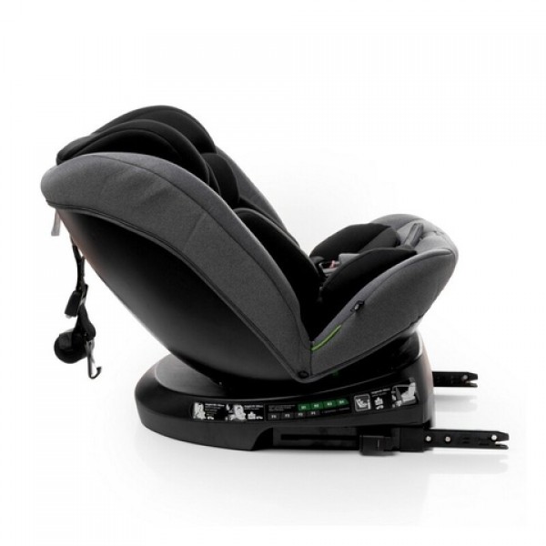 Автосиденье MATT-FIX graphite, 40-150 cm (Isofix)-Детские автосиденья-bebis.lv