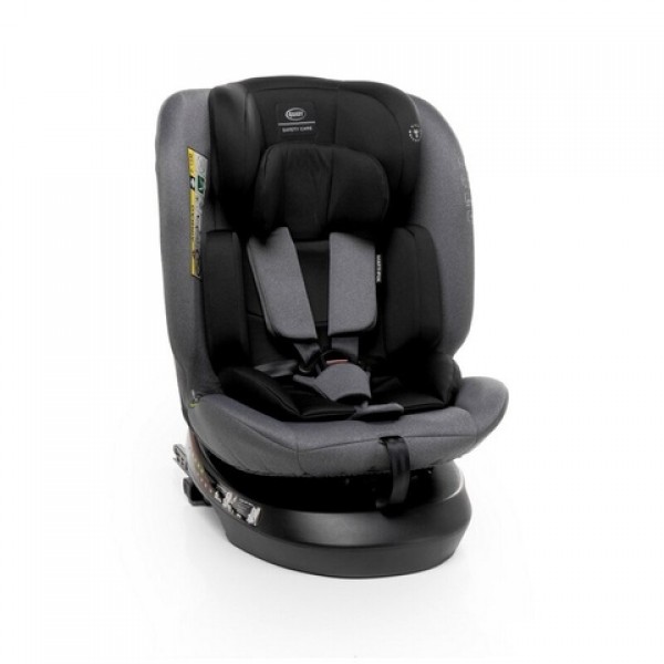 Автосиденье MATT-FIX graphite, 40-150 cm (Isofix)-Детские автосиденья-bebis.lv