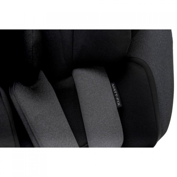 Автосиденье MATT-FIX graphite, 40-150 cm (Isofix)-Детские автосиденья-bebis.lv