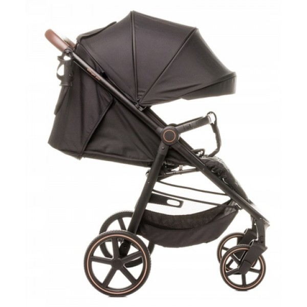 Коляска STINGER PRO black-Детские коляски и принадлежности-bebis.lv