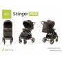 Коляска STINGER PRO black-Детские коляски и принадлежности-bebis.lv