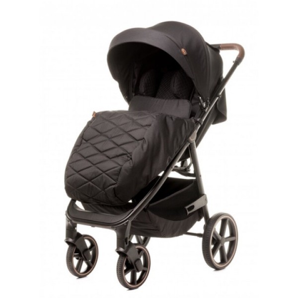 Коляска STINGER PRO black-Детские коляски и принадлежности-bebis.lv