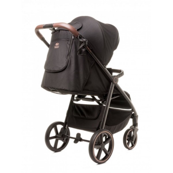 Коляска STINGER PRO black-Детские коляски и принадлежности-bebis.lv