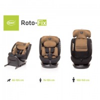 Autosēdeklis ROTO-FIX mokka (40-150 cm) 