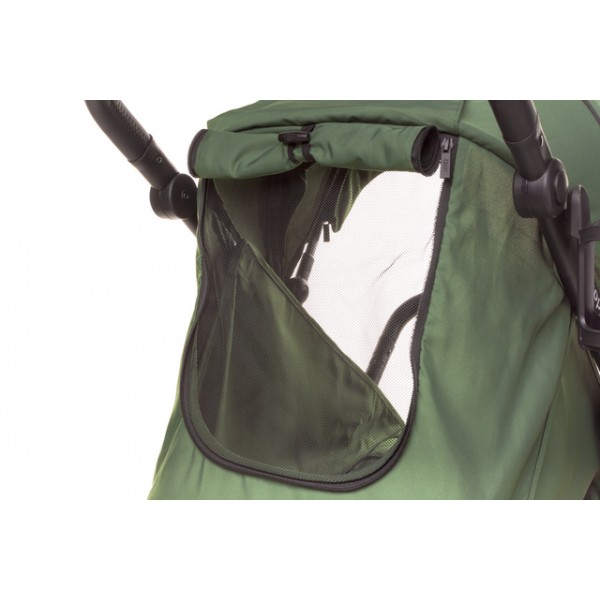 Детская коляска COPPER green-Детские коляски и принадлежности-bebis.lv