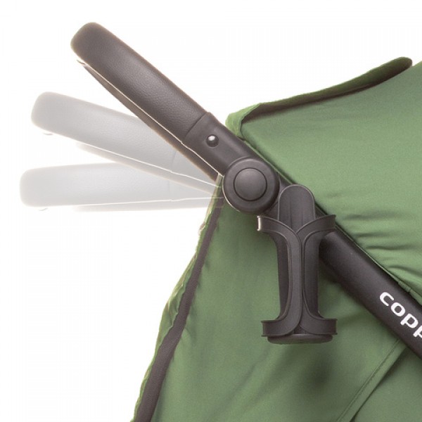 Детская коляска COPPER green-Детские коляски и принадлежности-bebis.lv