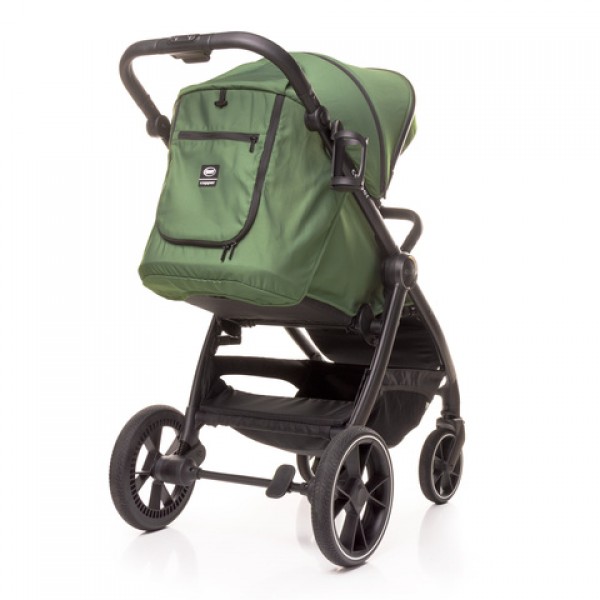 Детская коляска COPPER green-Детские коляски и принадлежности-bebis.lv