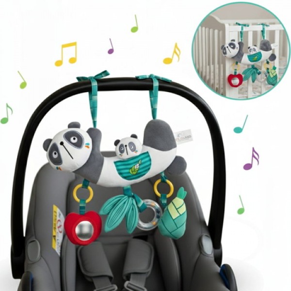 Educational hanging toy PANDA BOO BL236-MAZUĻIEM (~0-5 gadi)-bebis.lv