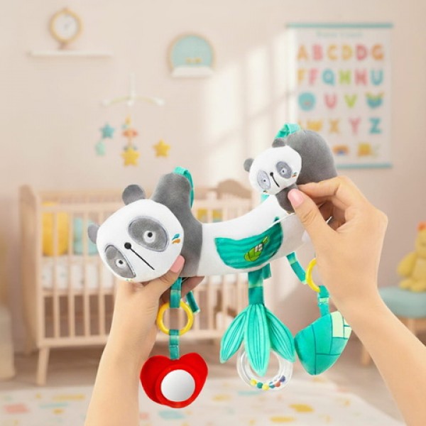 Educational hanging toy PANDA BOO BL236-MAZUĻIEM (~0-5 gadi)-bebis.lv
