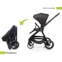 Коляска FOSTER black (реверсивная)-Детские коляски и принадлежности-bebis.lv