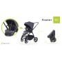Коляска FOSTER graphite (реверсивная)-Детские коляски и принадлежности-bebis.lv