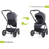 Ratiņi FOSTER graphite (reversīvie)