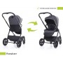 Коляска FOSTER graphite (реверсивная)-Детские коляски и принадлежности-bebis.lv