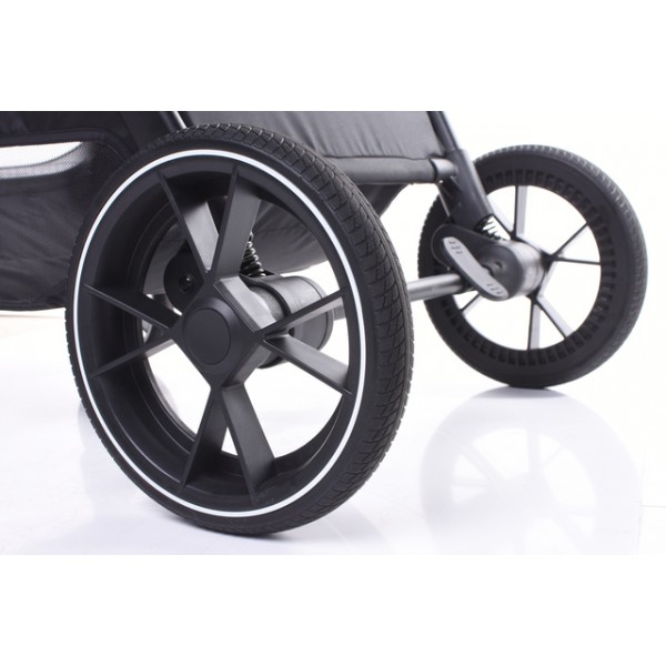 Коляска FOSTER graphite (реверсивная)-Детские коляски и принадлежности-bebis.lv