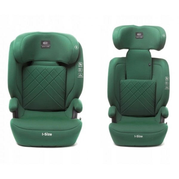 Autosēdeklis NERO dark green I-size 100-150 cm Autosēdeklis NERO dark green I-size 100-150 cm-Autokrēsliņi bērniem-bebis.lv