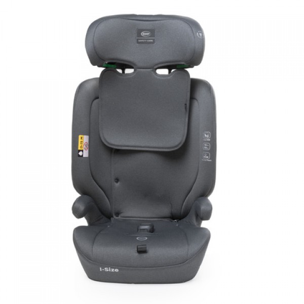 4B FOTELIK ROCKET 76-150CM GRAPHITE I-SIZE--bebis.lv