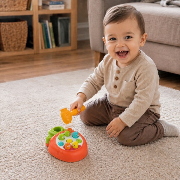 Аркадная игра «Молоточек» 47184-ДЛЯ МАЛЫШЕЙ (~0-5 лет)-bebis.lv