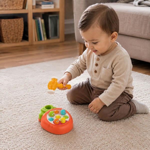 Аркадная игра «Молоточек» 47184-ДЛЯ МАЛЫШЕЙ (~0-5 лет)-bebis.lv