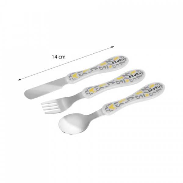 Galda piederumu komplekts AKUKU A0103 Galda piederumu komplekts AKUKU A0103-Bērna barošana-bebis.lv