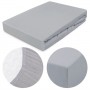 Простыня джерси влагостойкая 160x80 cm GREY (1050) Простыня джерси влагостойкая 160x80 cm GREY (1050)-Постельные принадлежности-bebis.lv
