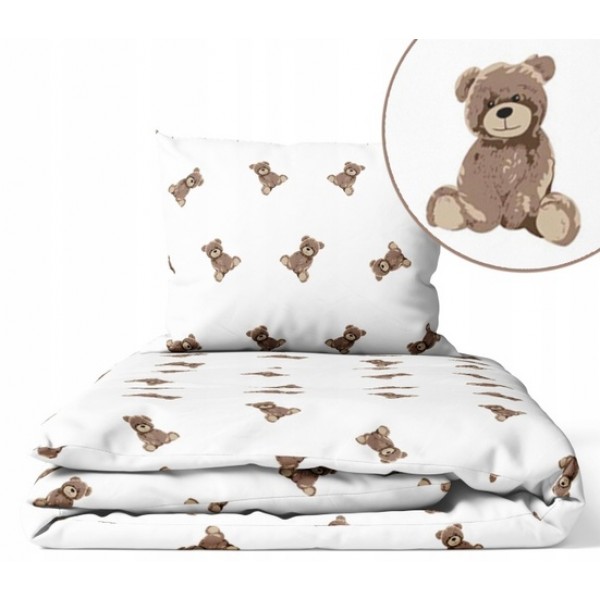 Bedding set TEDDY K-2P120-Gultas veļa un piederumi-bebis.lv