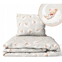 Bedding set  BEARS in CLOUDS K-2P135 (blanket, pillow)