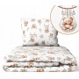 Beddung set BEARS in BASKETS K-2T135-Gultas veļa un piederumi-bebis.lv