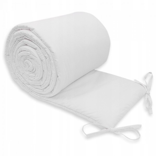 Apmale 180 cm WHITE-Gultas veļa un piederumi-bebis.lv
