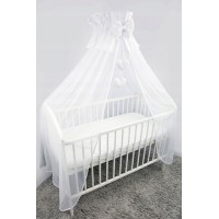 Bed canopy-moswuito net XXL 500x165 WHITE