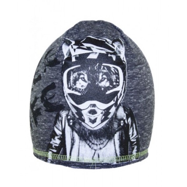 Шапка REBEL WOLF  CDA-058   54-56 cm  (осень/весна )-Детская одежда-bebis.lv