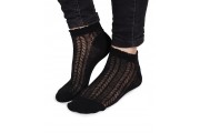 Ažūra zeķes 27-34 SKL-0010 BLACK (Yoclub)