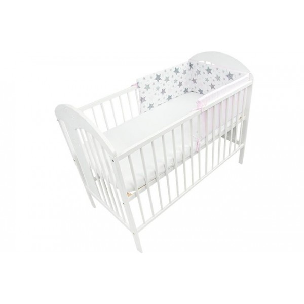 Apmale 180 cm NEW STARS pink-Gultas veļa un piederumi-bebis.lv