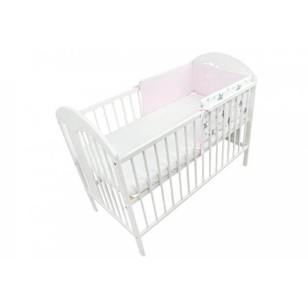 Apmale 180 cm NEW STARS pink-Gultas veļa un piederumi-bebis.lv