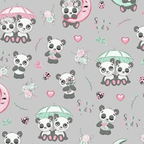 Бортик 180 cm PANDA-Постельные принадлежности-bebis.lv