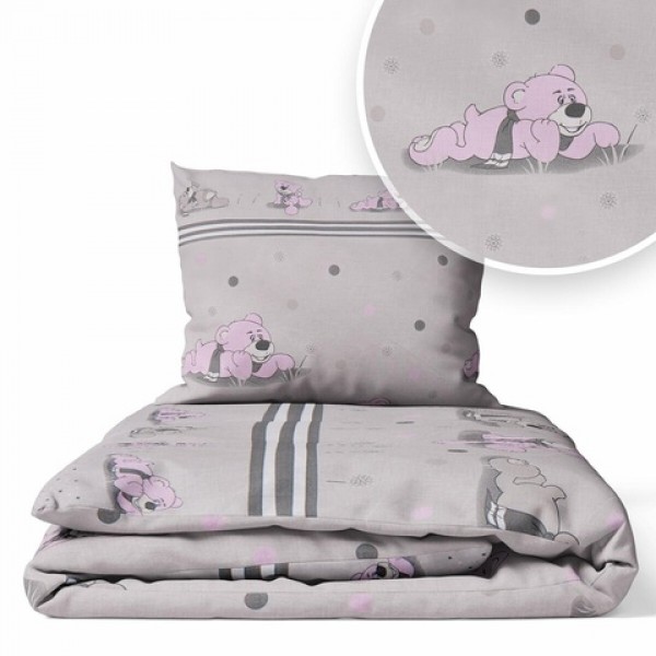 G/v komplekts DREAMER grey K-2T120-Gultas veļa un piederumi-bebis.lv