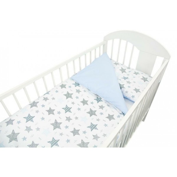 G/v komplekts NEW STARS blue K-2T120-Gultas veļa un piederumi-bebis.lv