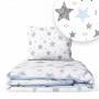 G/v komplekts NEW STARS blue K-2T120-Gultas veļa un piederumi-bebis.lv