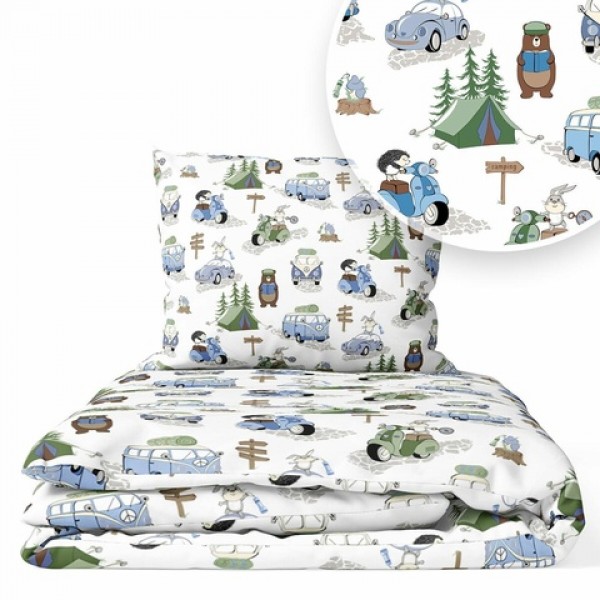 Bedding set BIWAK 2 el. K-2T135-Gultas veļa un piederumi-bebis.lv