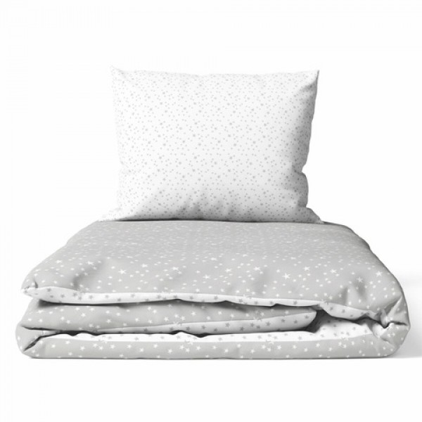 Bedding set GALAXY grey 2 pcs. K-2T135-Gultas veļa un piederumi-bebis.lv