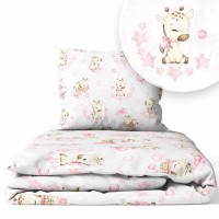 G/v komplekts GIRAFFE pink 2 el. K-2T135