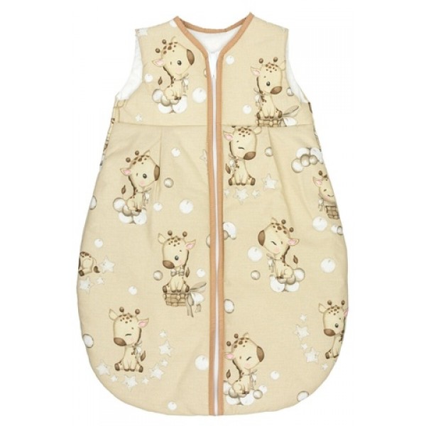 Спальный мешок GIRAFFE beige 80-86 cm-Детские коляски и принадлежности-bebis.lv